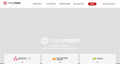 Desktop Screenshot of manymore.fr